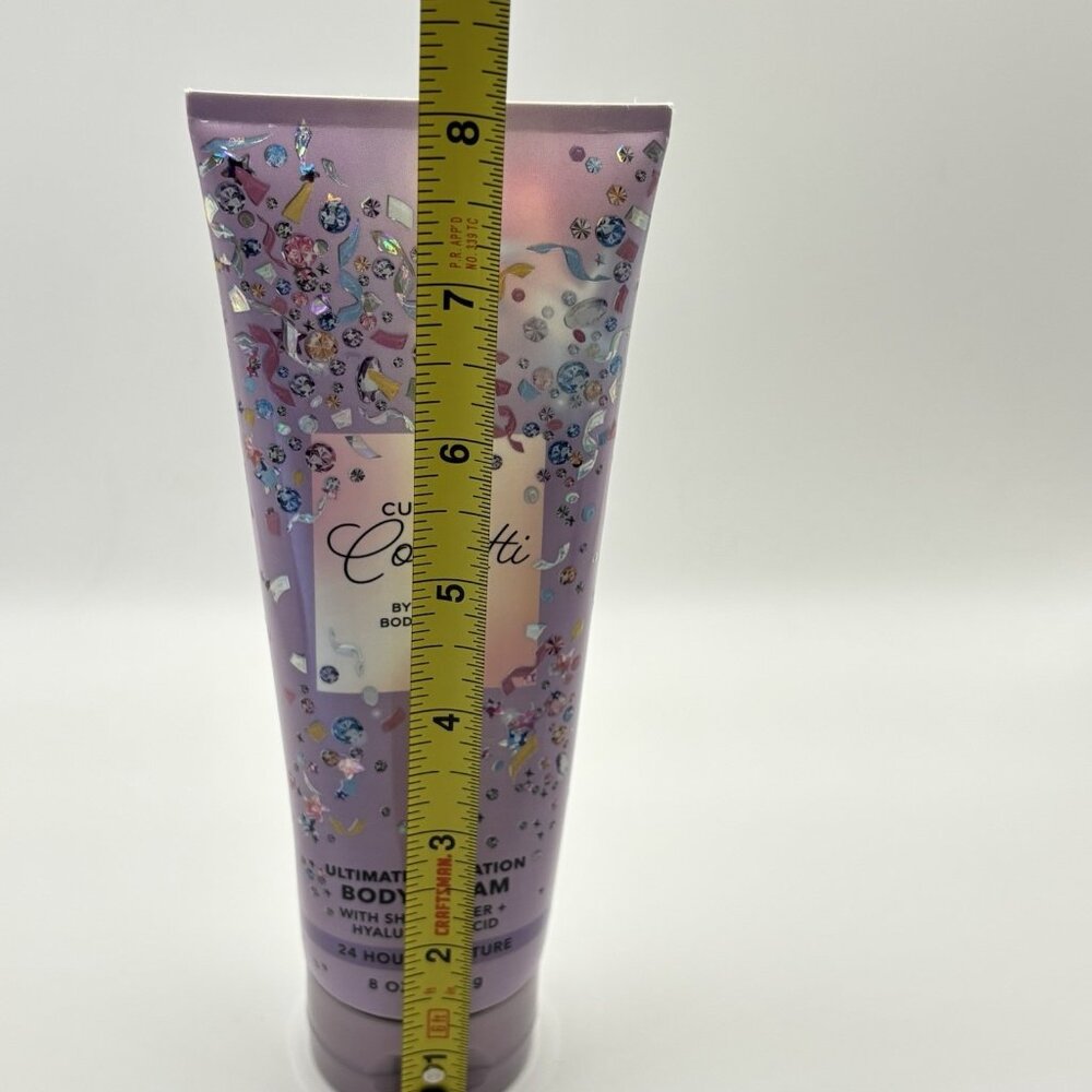 Bath & Body Works Cue The Confetti Ultimate Hydration Body Cream 8 oz New Years - Picture 8 of 11